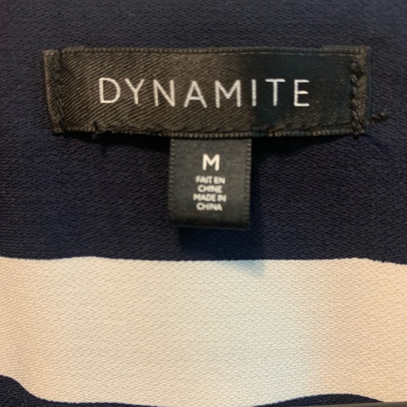 Dynamite Wrap Blouse; Size M - Picture 4 of 4